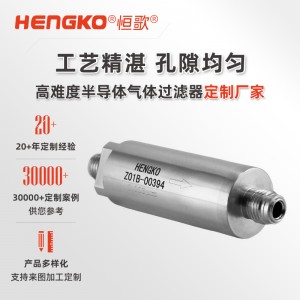 不銹鋼在線式專用氣體過濾器 大流量特種氣體過濾專用