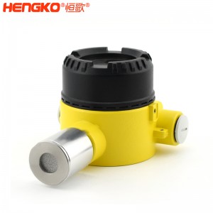 數(shù)顯316L不銹鋼氣體傳感器外殼防水防塵壁掛式工業(yè)氣體傳感器，用于天然氣廠